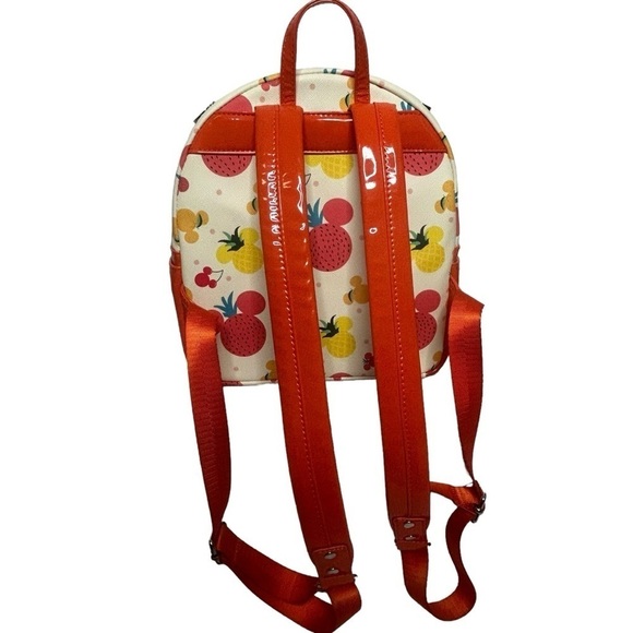 Loungefly Disney Mickey Mouse Spring Fruit Mini Backpack - Picture 4 of 14